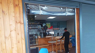 Мягкие окна для летнего кафе